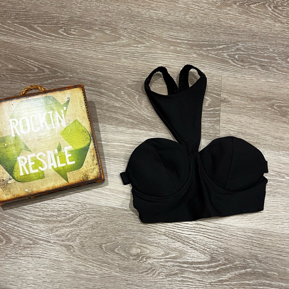 Nasty Gal Black Women's Intimate Halter Top